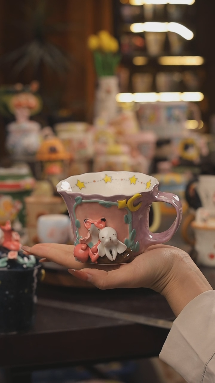 景德镇釉下彩绘设计师款式陶瓷