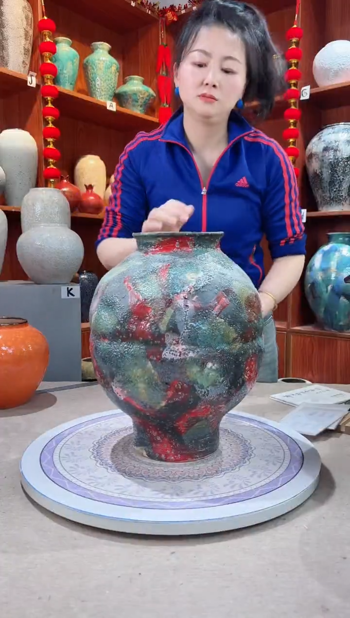 【闪购商品】瓶陶瓷花瓶 无花 a258  