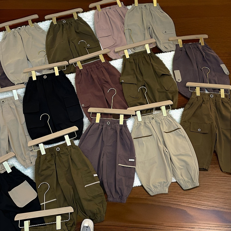 男童新款韩版棉裤休闲裤 时尚 百搭 宽松儿童男士夏季薄款潮流