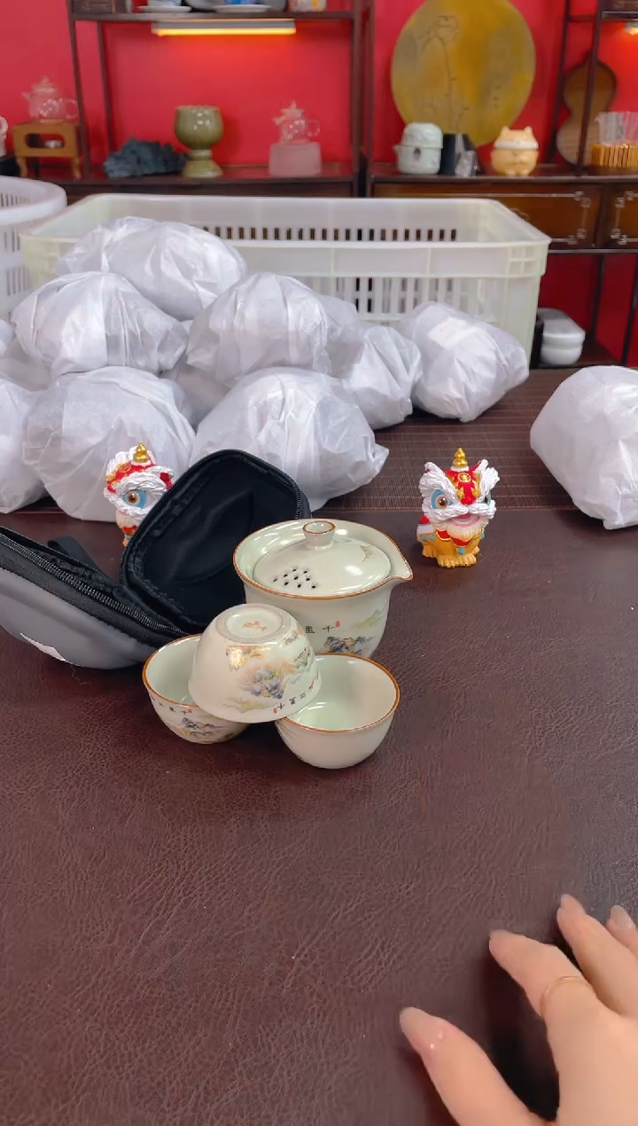 【闪购商品】瓷片【沉鱼茶器】清货底价 库存单一