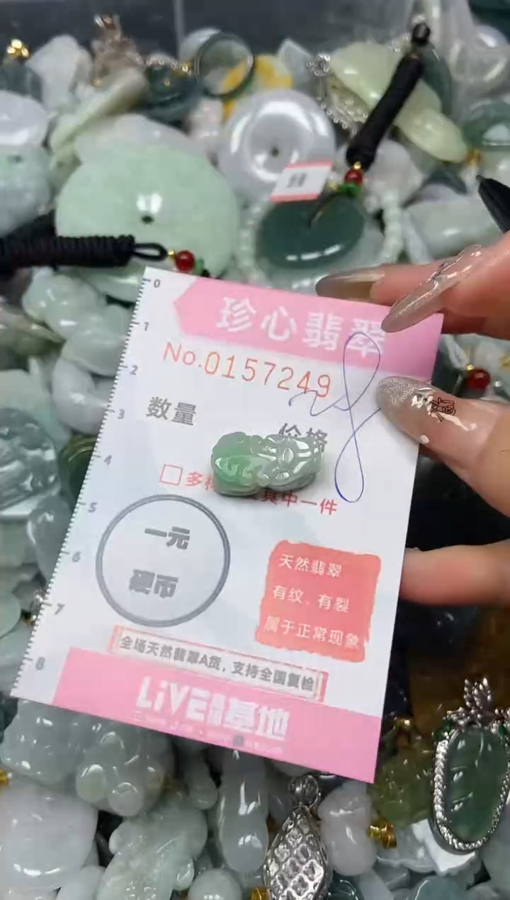 【闪购商品】翡翠颈饰未镶嵌闪购0157249