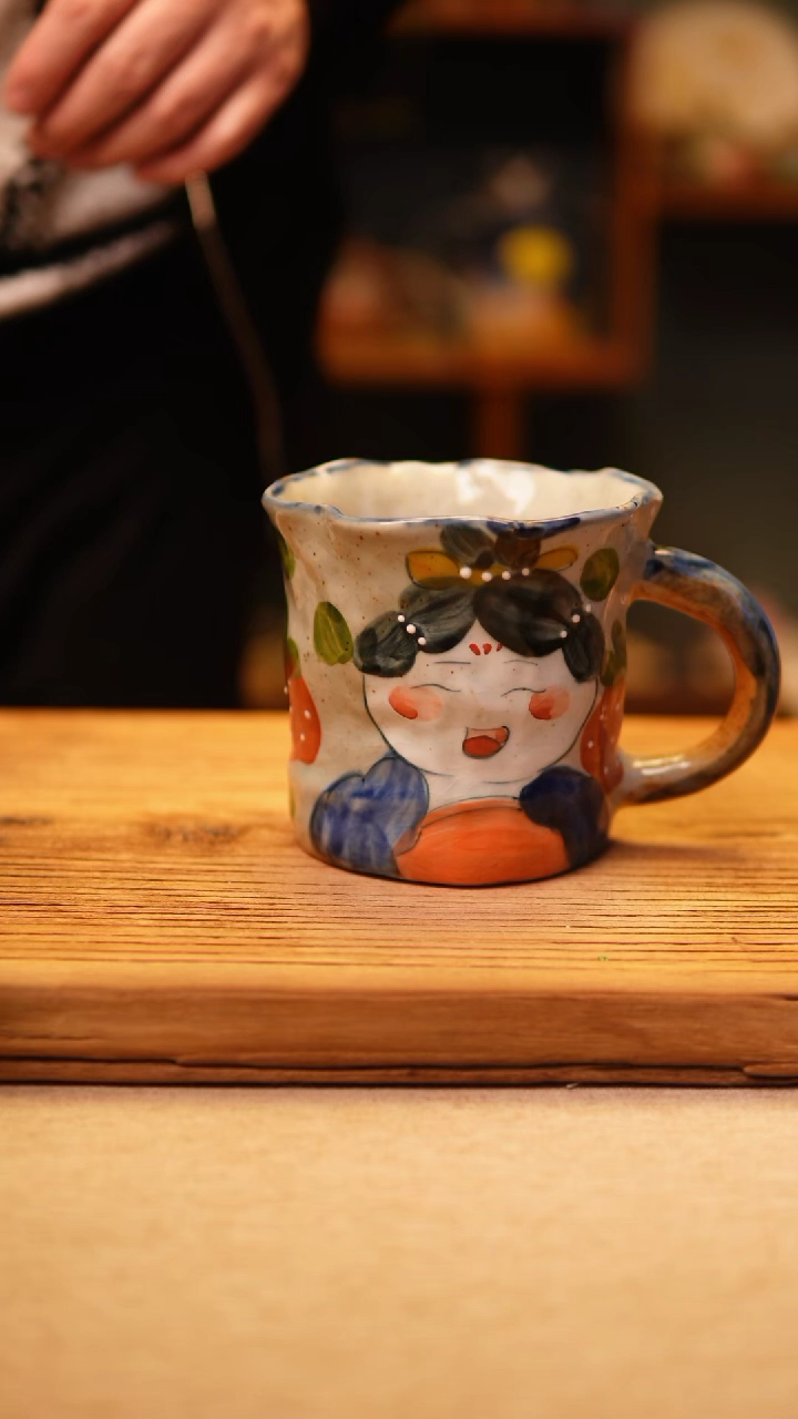 【闪购商品】@@陶园瓷舍@@纯手工手绘@高温釉下彩