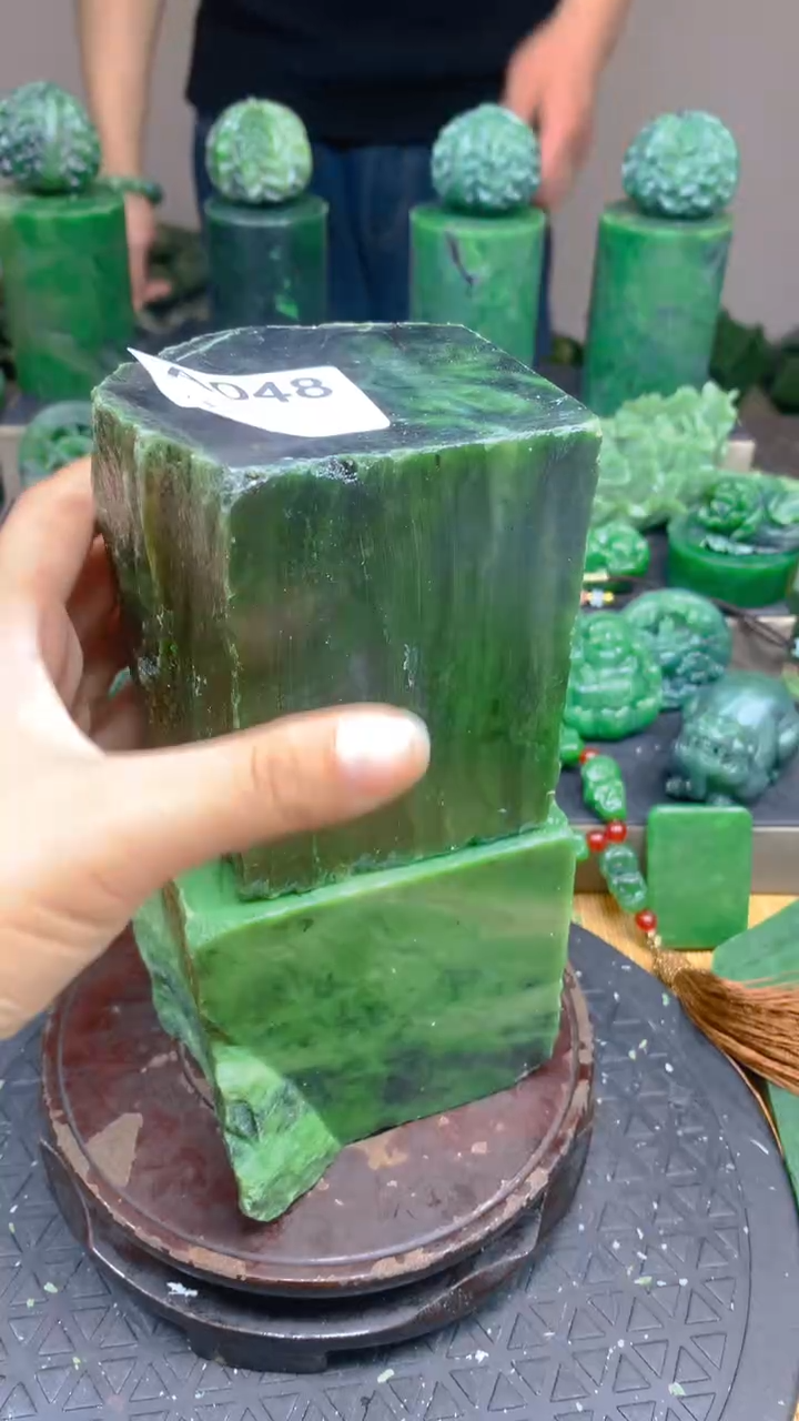 【闪购商品】和田玉（碧玉）珠宝半成品未镶嵌1