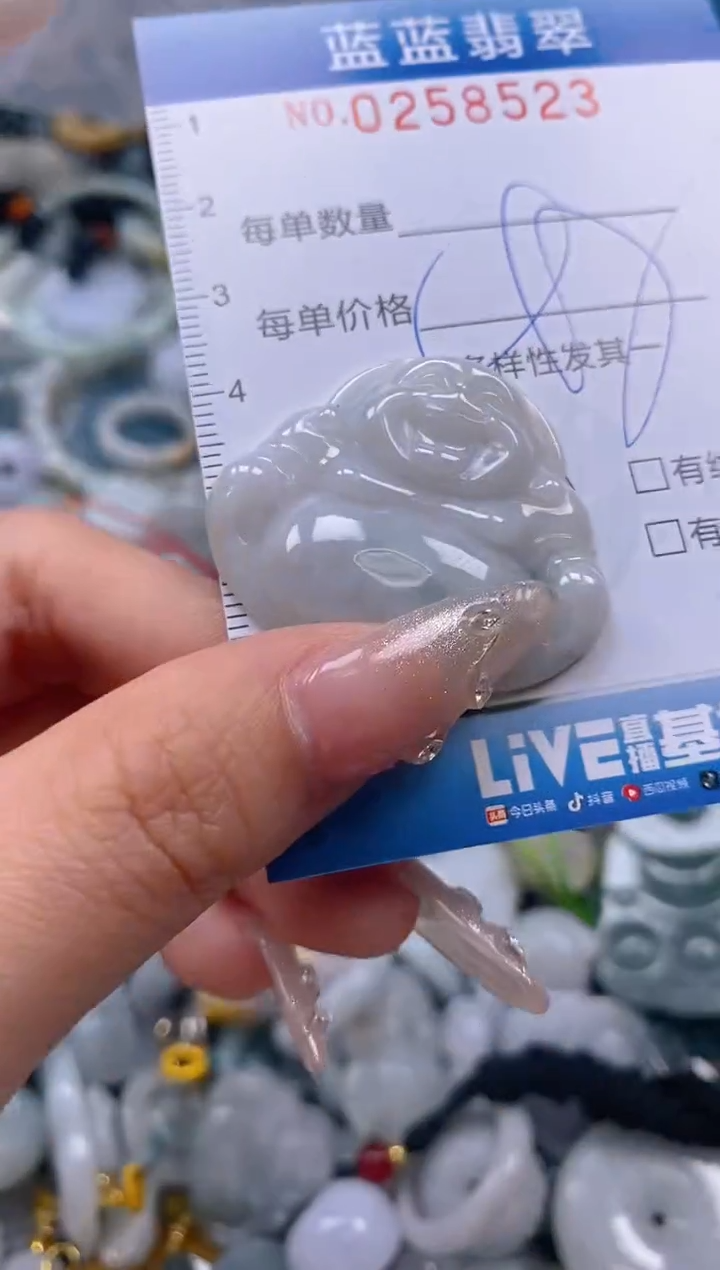 翡翠未镶嵌颈饰闪购0258523