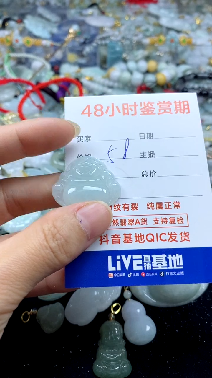 翡翠未镶嵌颈饰翡翠457