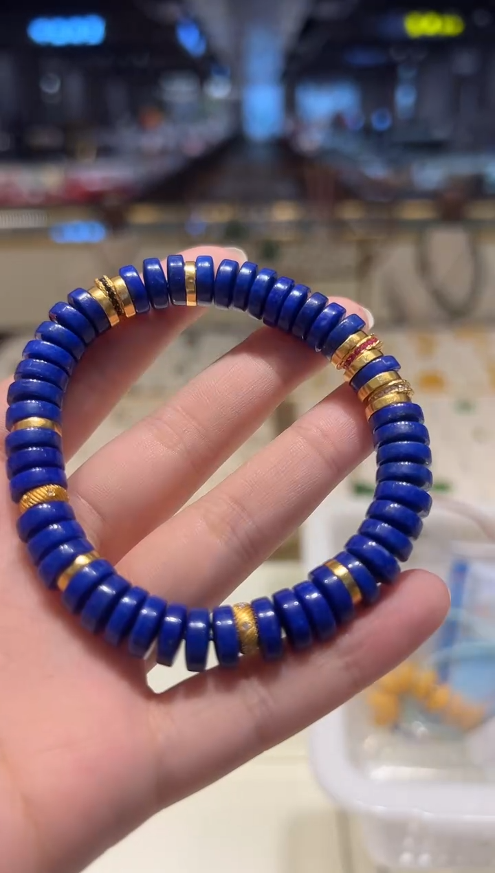 【闪购商品】青金石手串未镶嵌@@P1990QJS