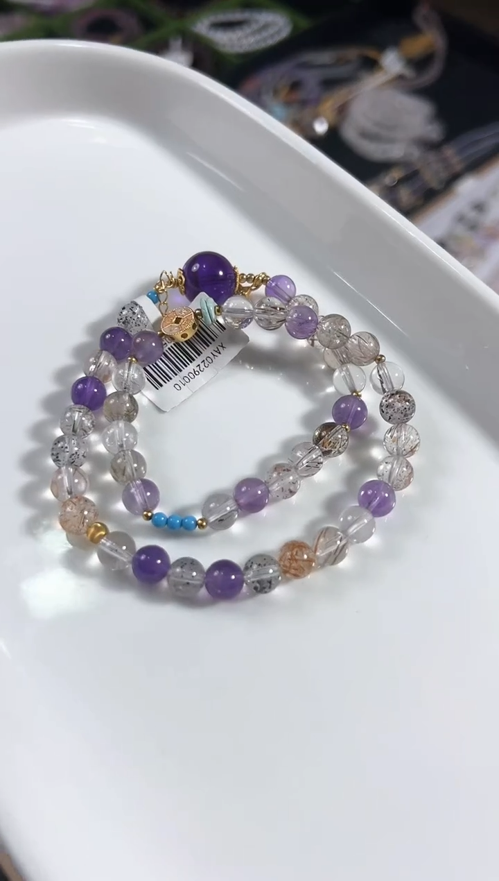 【闪购商品】水晶手链未镶嵌颜色微差多样性发货发其一