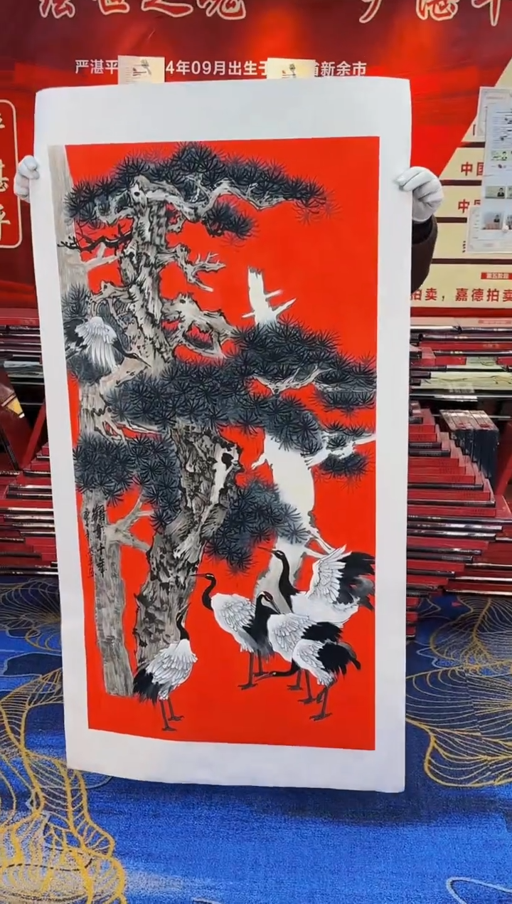 【闪购商品】国画手绘国画山水花鸟作品