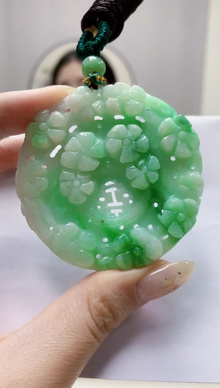 未镶嵌定制翡翠4812jw-毛货挂件45