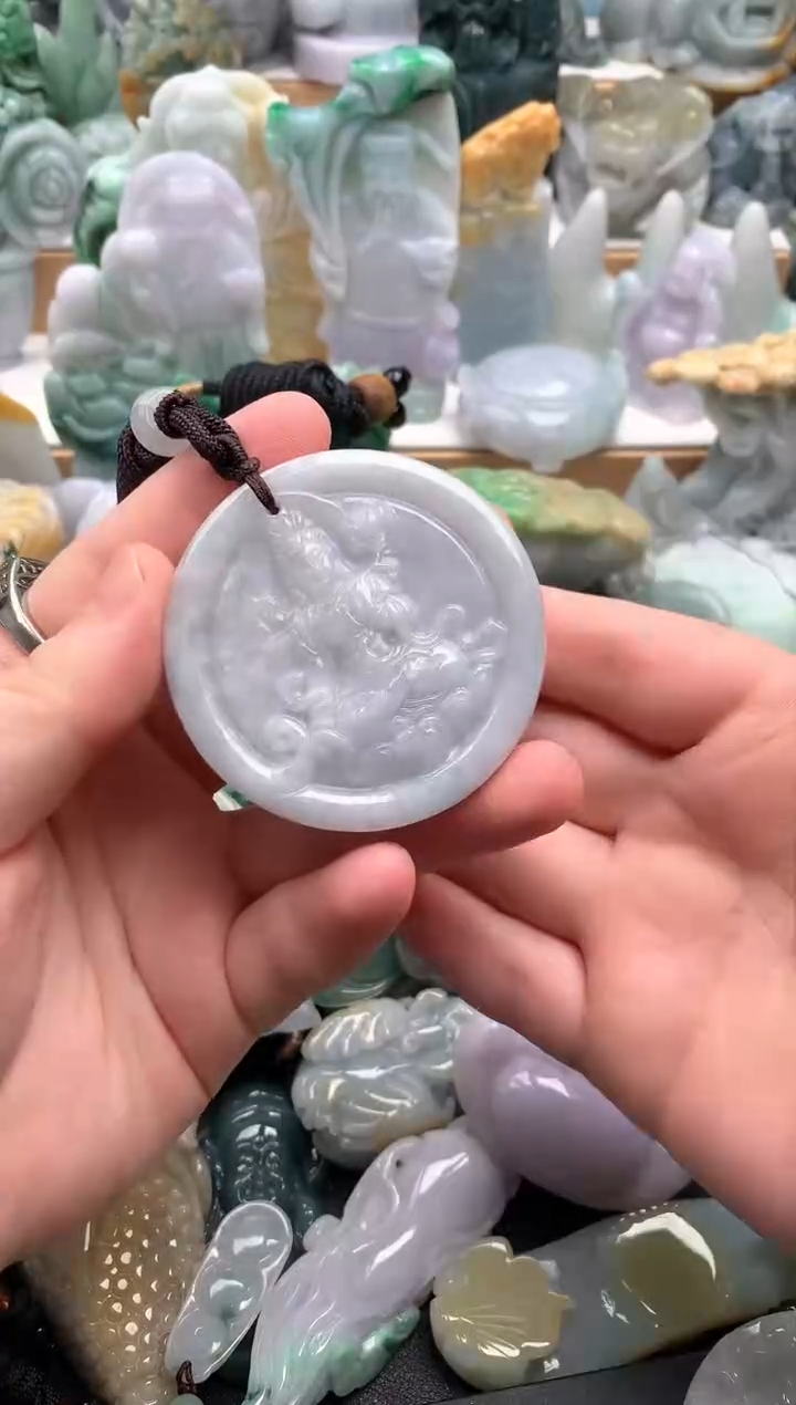 吊坠(不含链)未镶嵌翡翠1