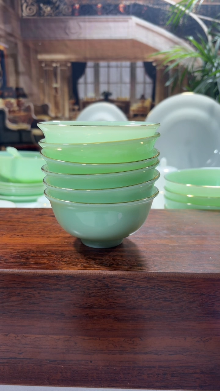 【闪购商品】... 4.5英寸玉瓷碗6个口径11.5厘米