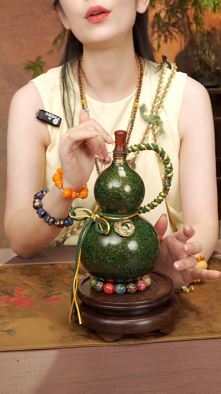 146易林高端工艺大漆酒葫芦--558