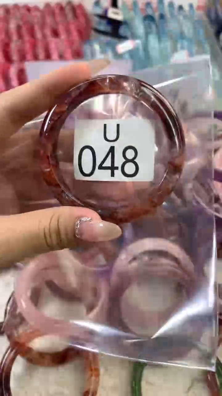 水晶手镯U未镶嵌水晶048-54