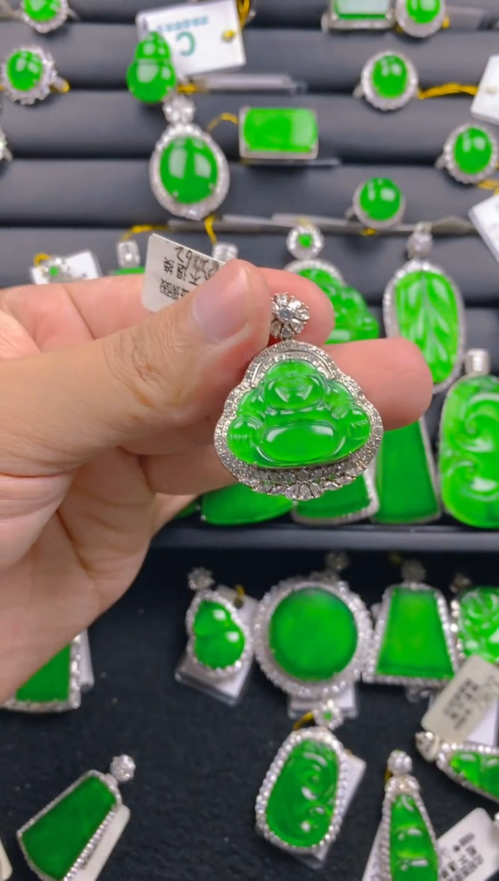 【闪购商品】翡翠颈饰银S925镶嵌11111111