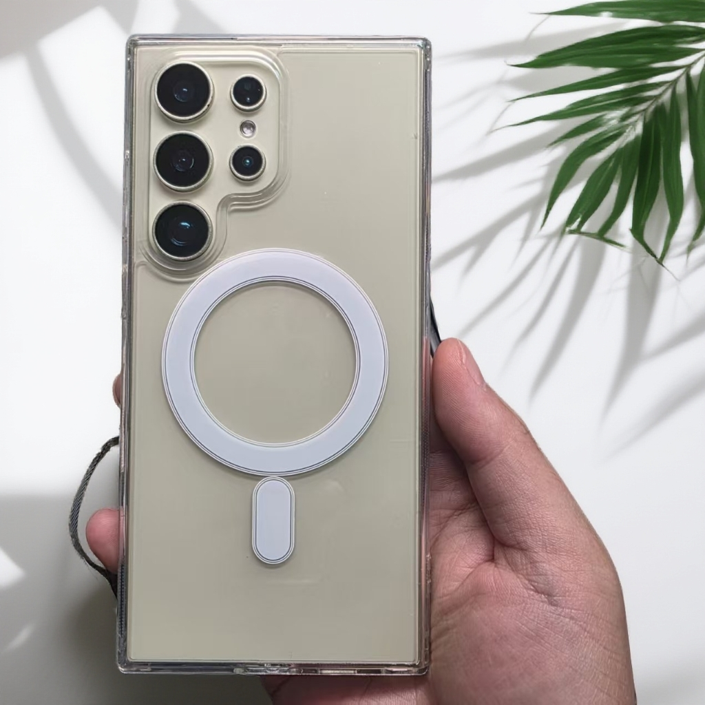 透明磁吸壳适用于三星s系列