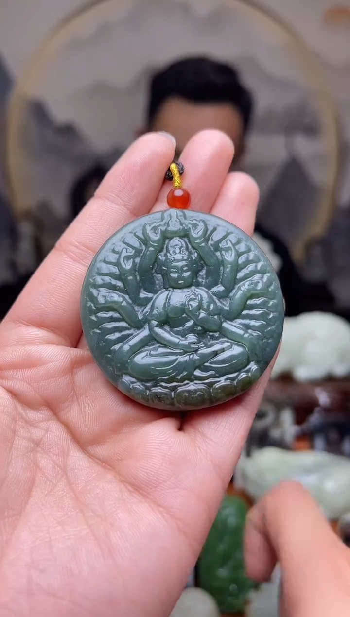 【闪购商品】和田玉吊坠未镶嵌12