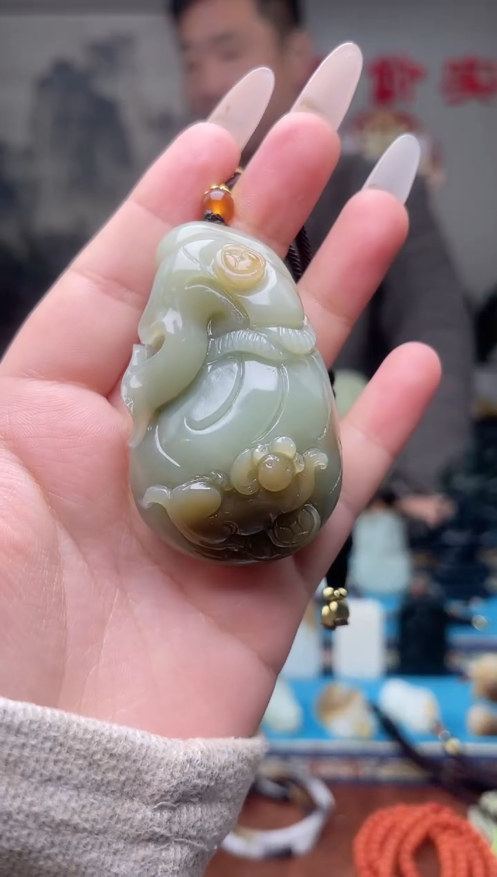 【闪购商品】和田玉挂件未镶嵌1