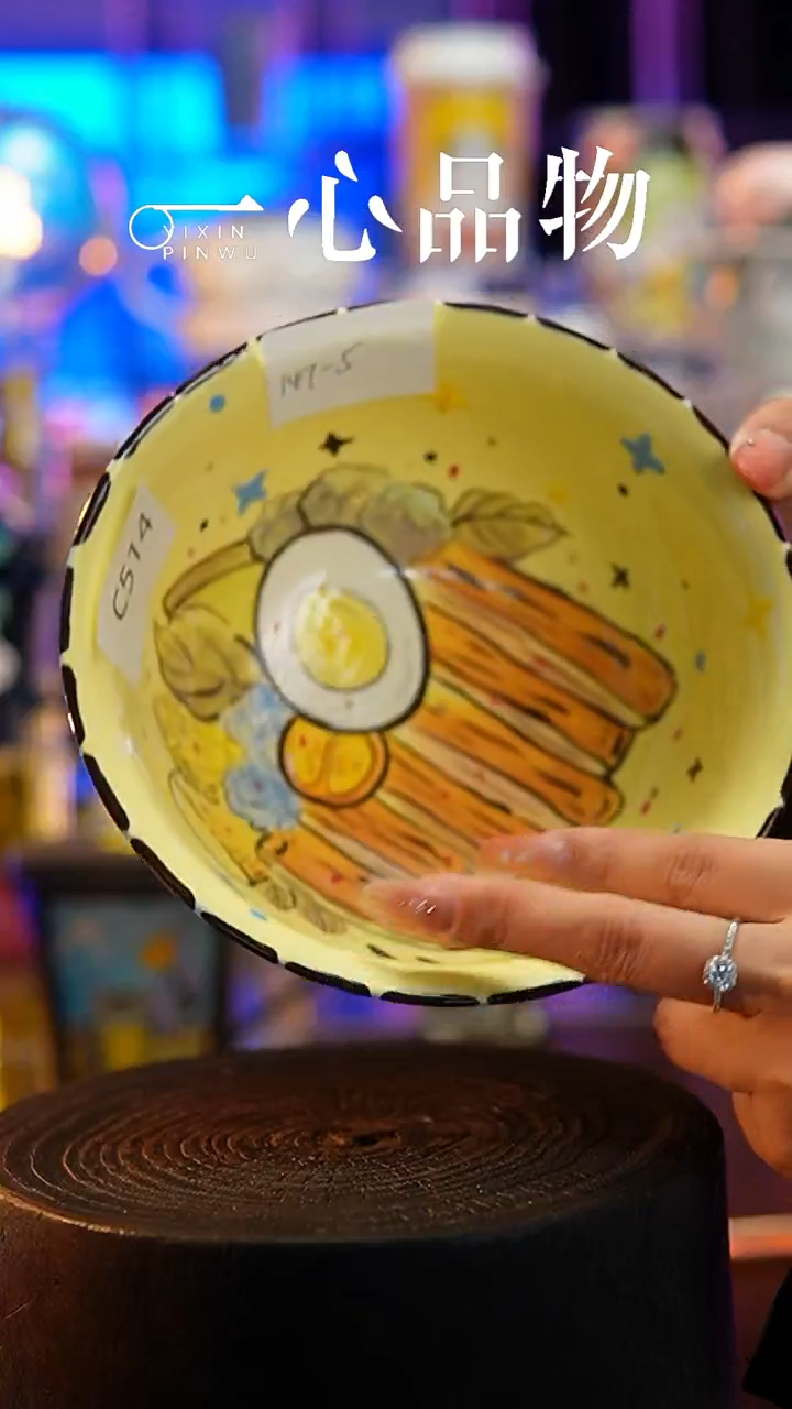 杯子瓷C514景德镇手工手绘杯子摆件