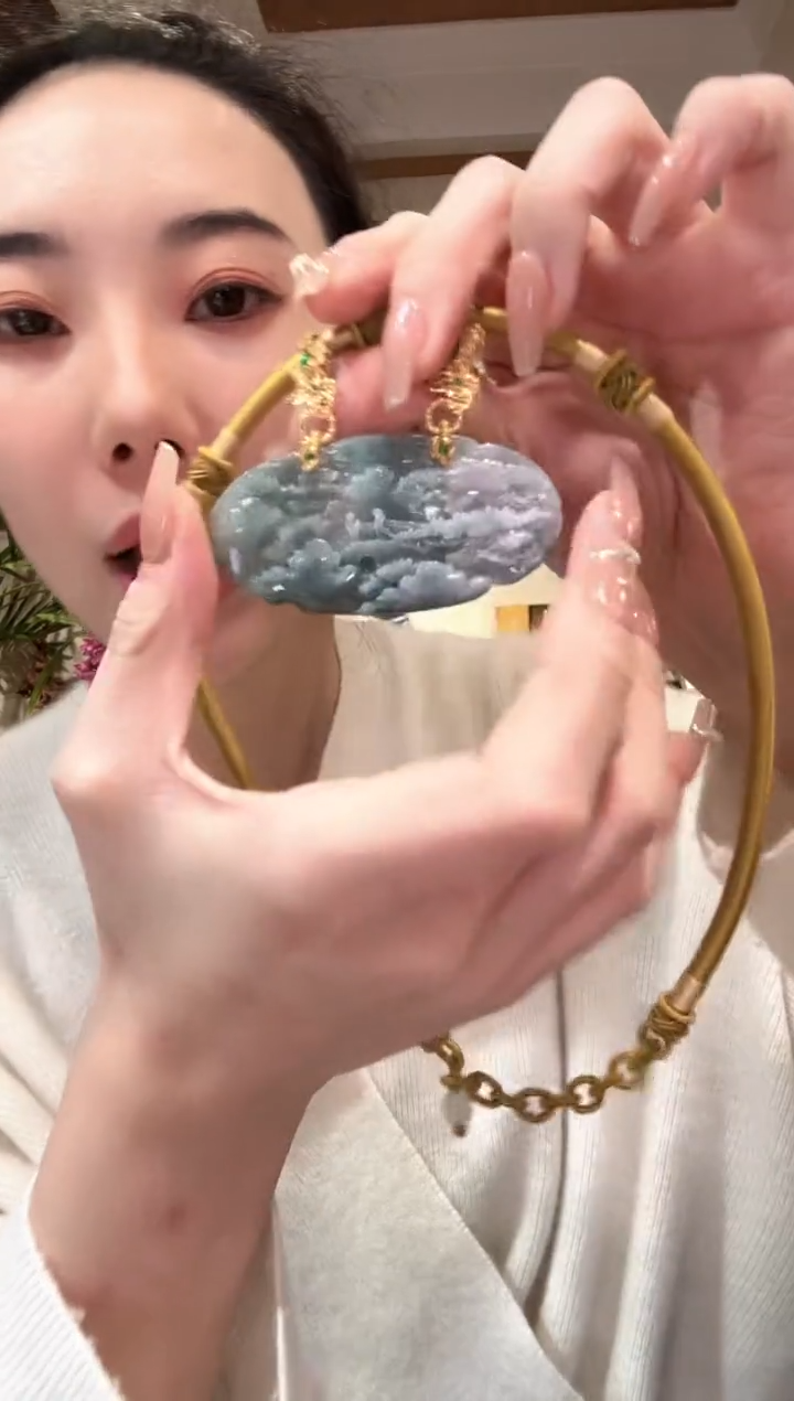 【闪购商品】翡翠颈饰未镶嵌国风