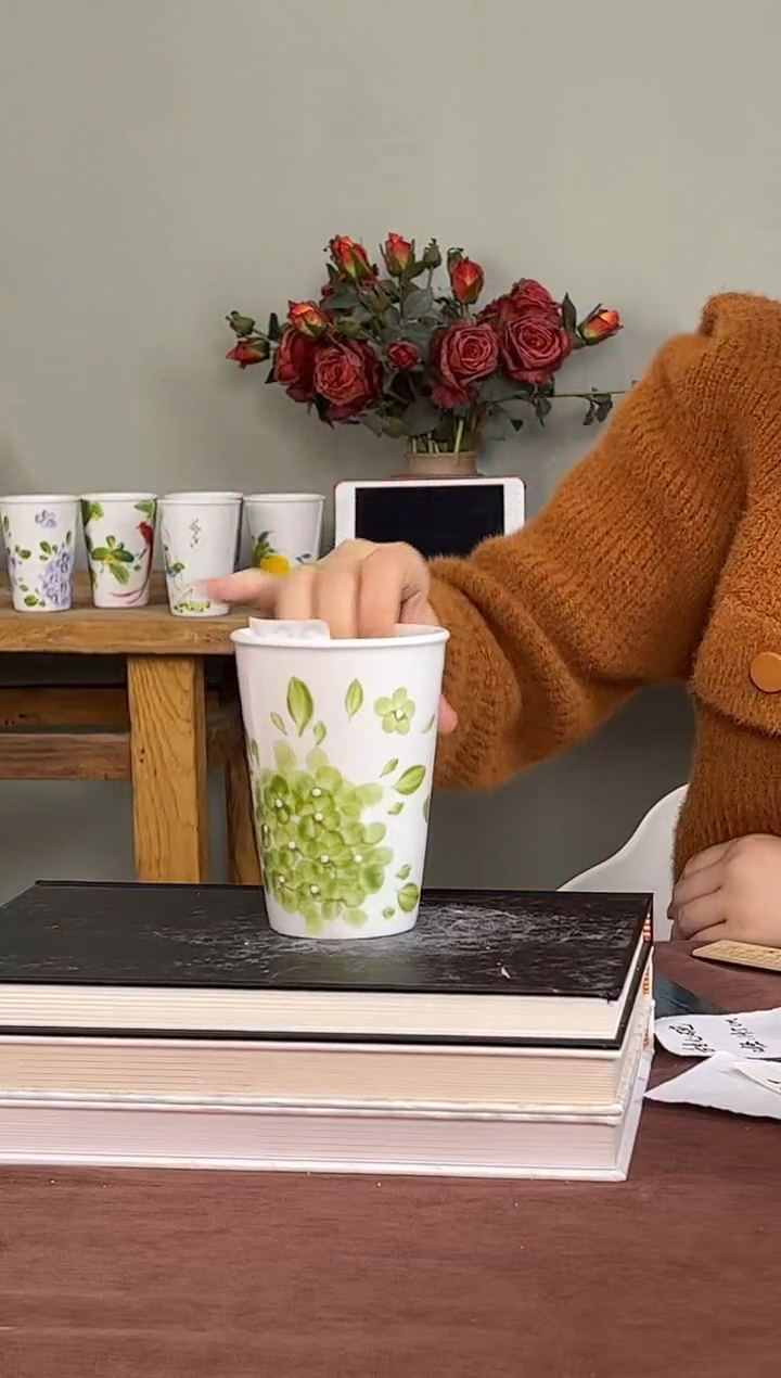 青花瓷景德镇高温釉中彩陶瓷餐具(无毒无铅无镉)