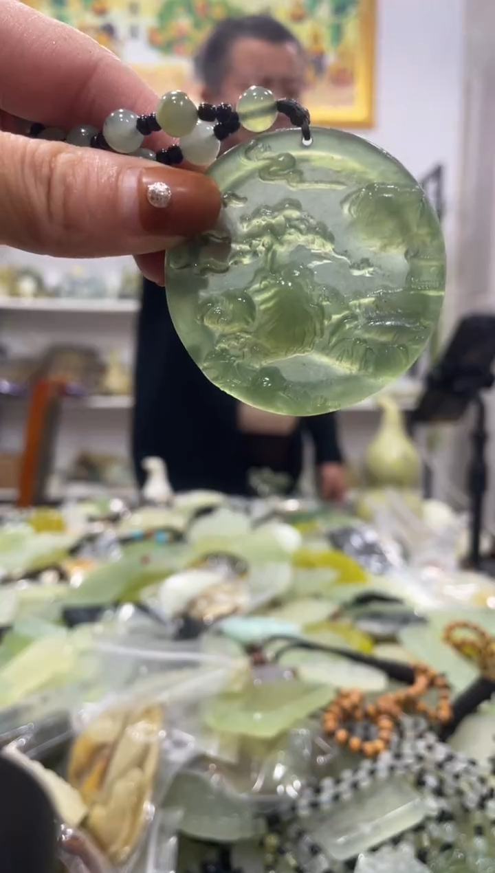 【闪购商品】岫玉吊坠未镶嵌