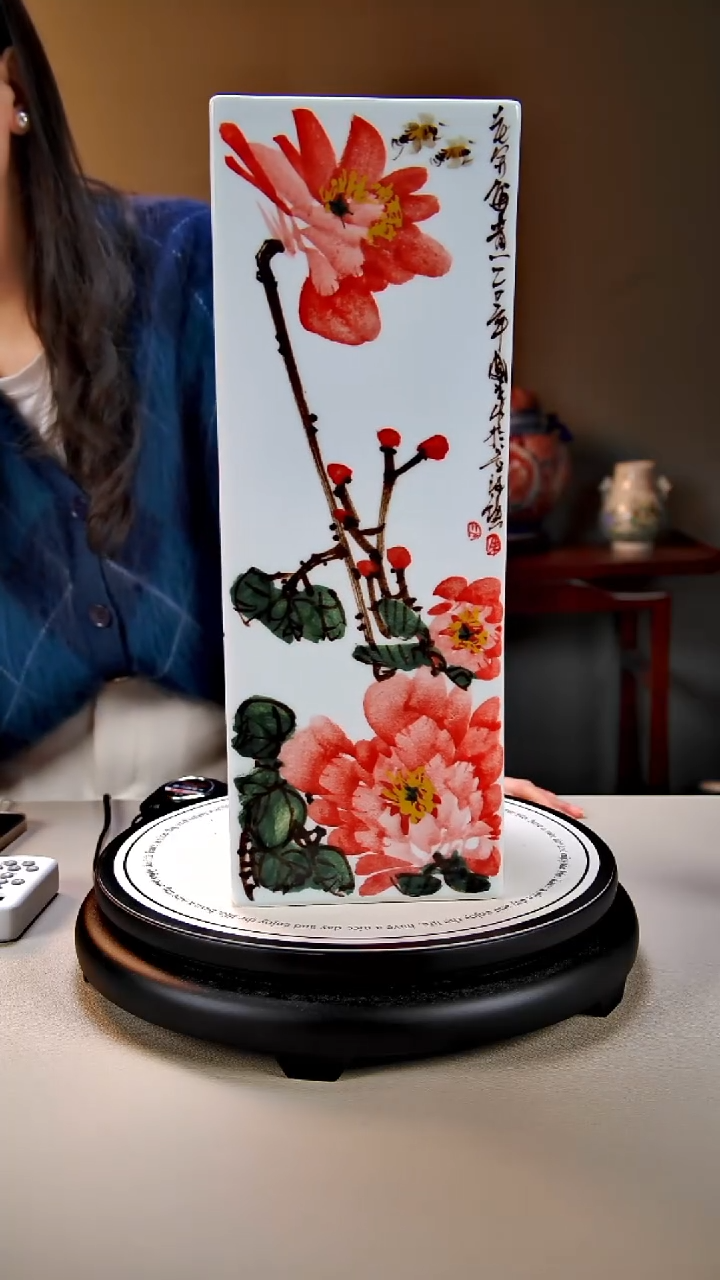 摆件陶景德镇手绘陶瓷27