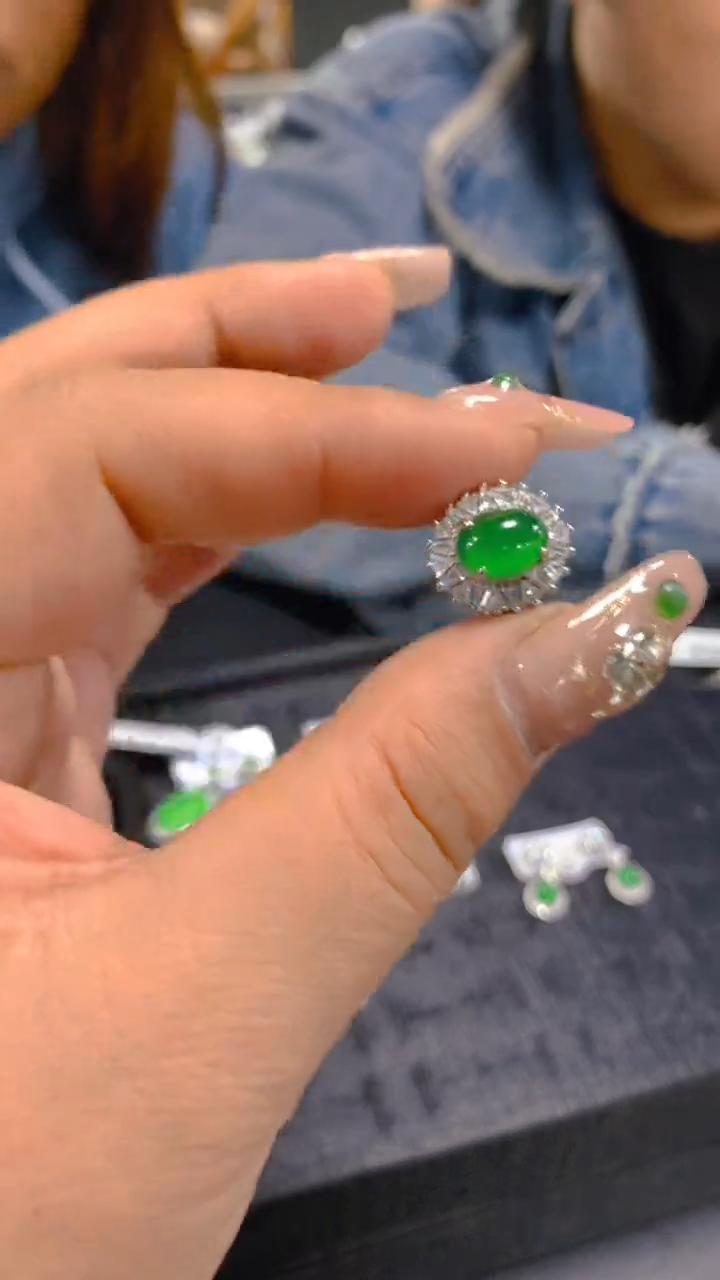 【闪购商品】翡翠戒指未镶嵌0078139314多样性发一