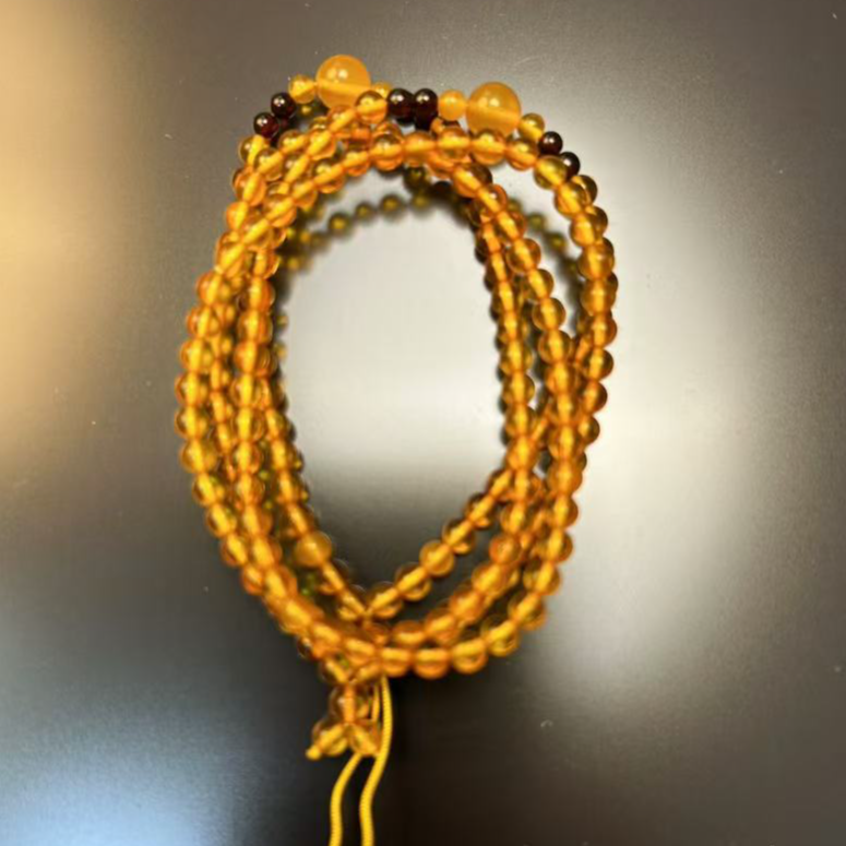 缅甸琥珀多圈叠戴3+