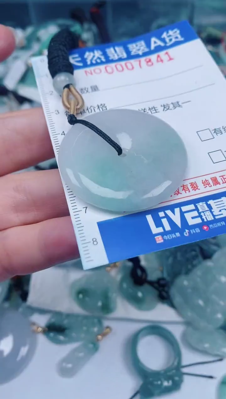 颈饰未镶嵌翡翠00007841