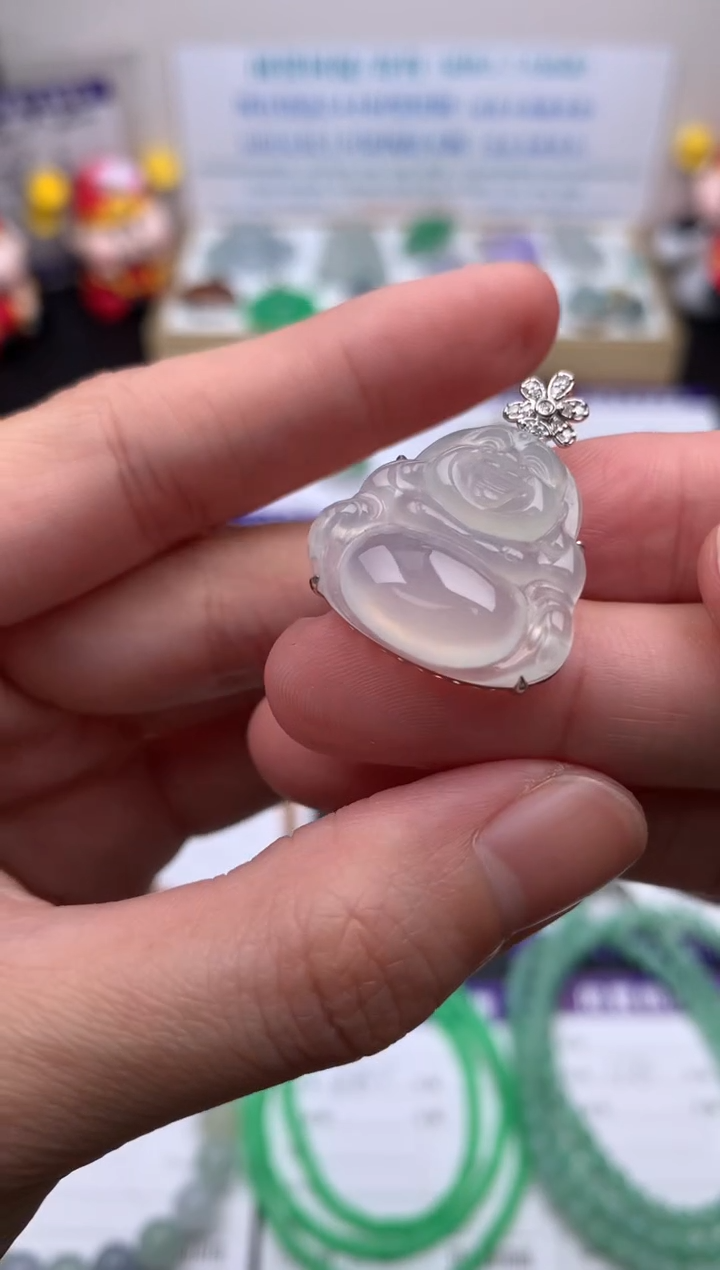 【闪购商品】定制翡翠18K金镶嵌模式推广期24小时鉴赏期