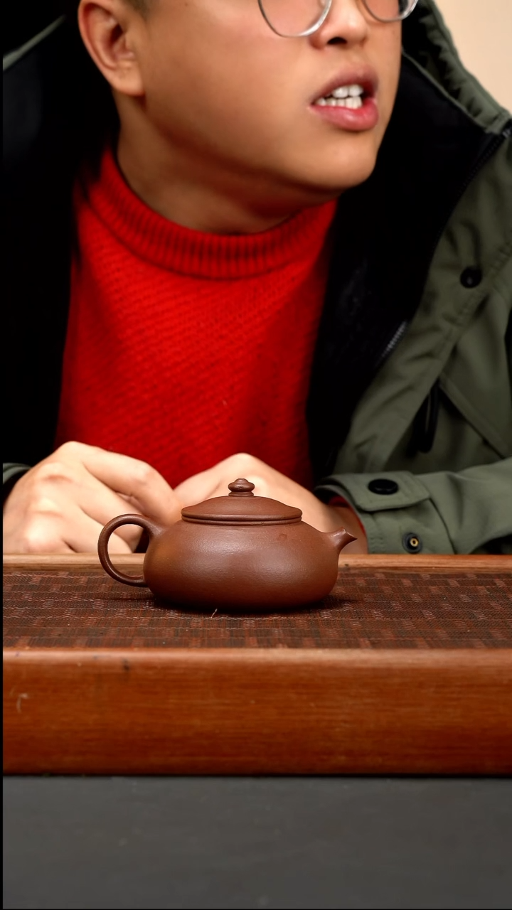 【闪购商品】紫砂茶壶fhh 底槽青 小寒江 160cc