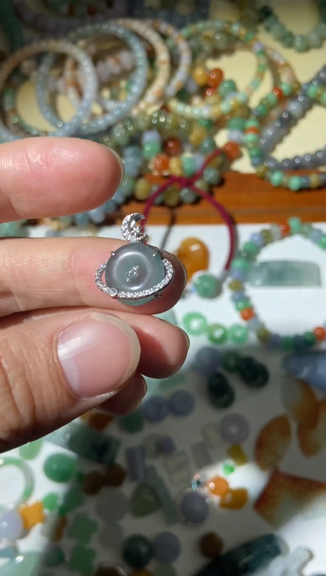 【闪购商品】翡翠颈饰未镶嵌【闪购商品】 天然翡翠