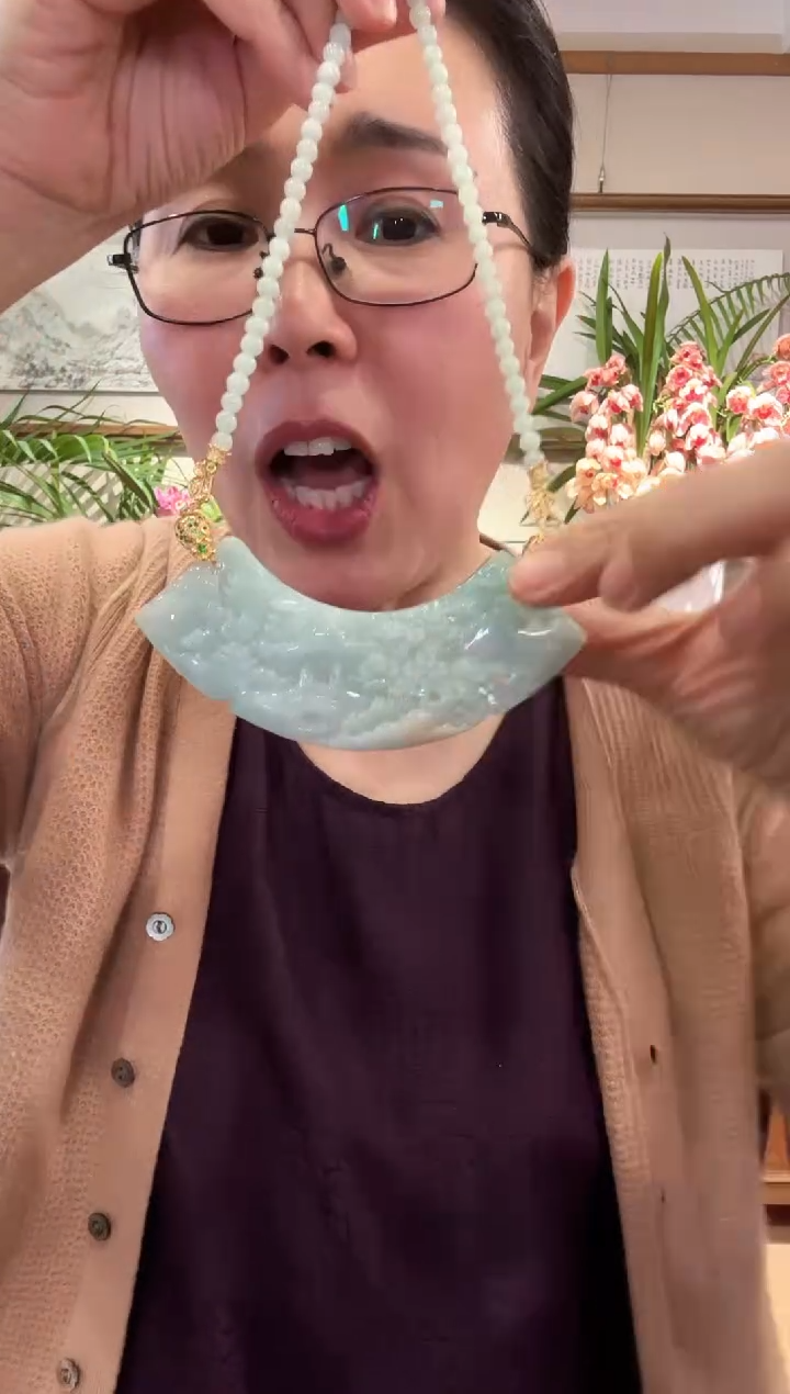 【闪购商品】翡翠颈饰未镶嵌国风