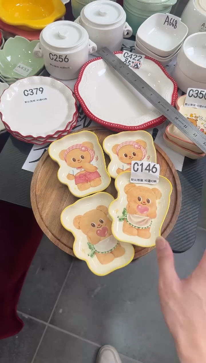 摆件陶C146-4个   仓库清仓福利陶瓷微瑕