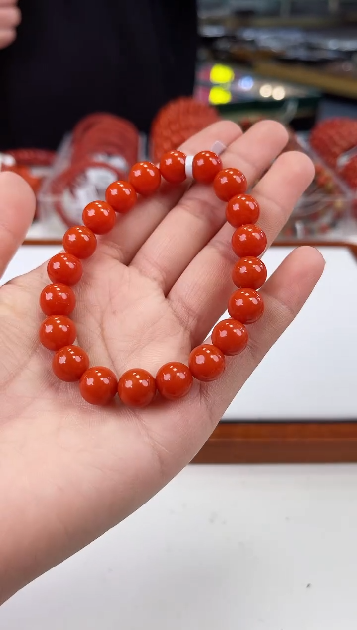 【闪购商品】南红玛瑙保山手串9+未镶嵌一个/条