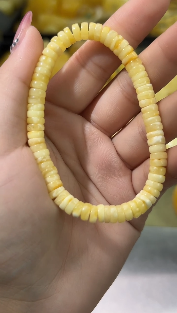 裸石琥珀未镶嵌天然琥珀蜜蜡手串