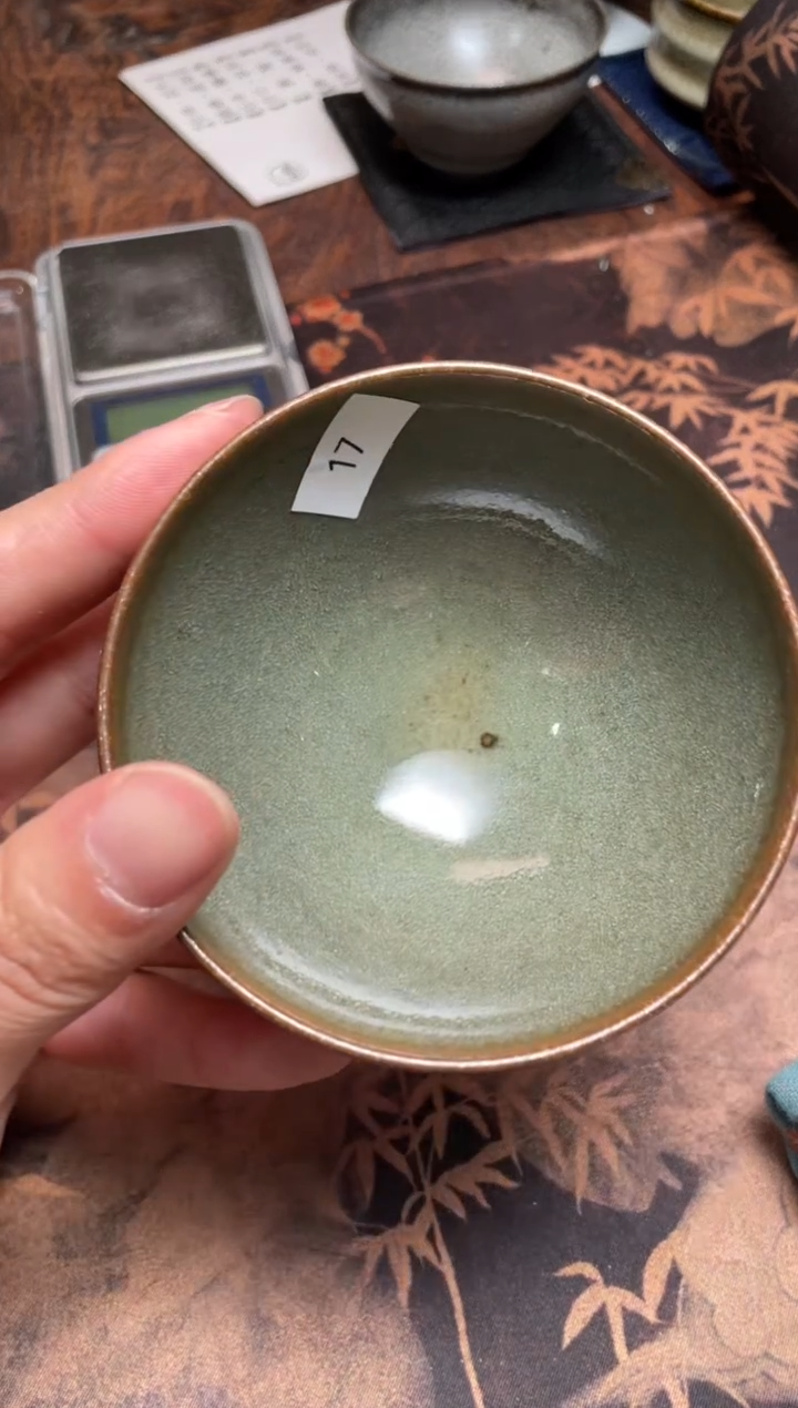 【闪购商品】茶盏17 福临号建盏主人杯