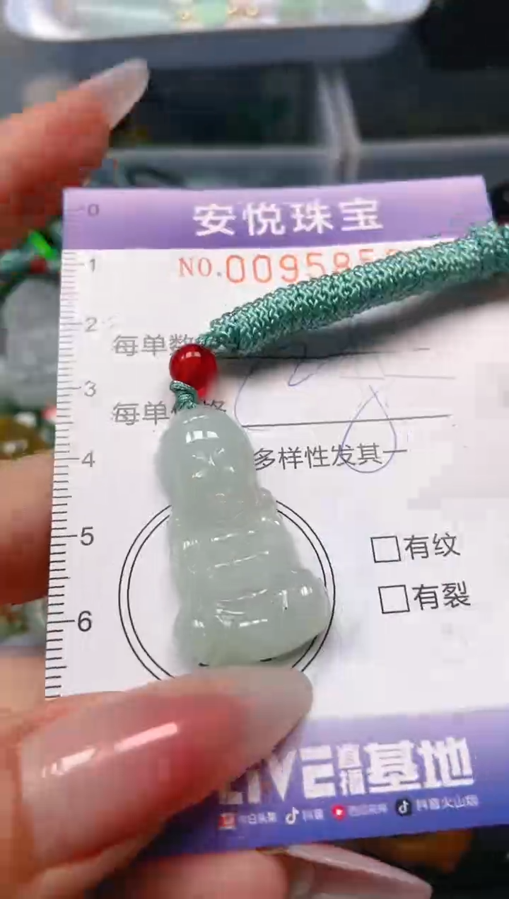 【闪购商品】翡翠颈饰未镶嵌闪购0095856