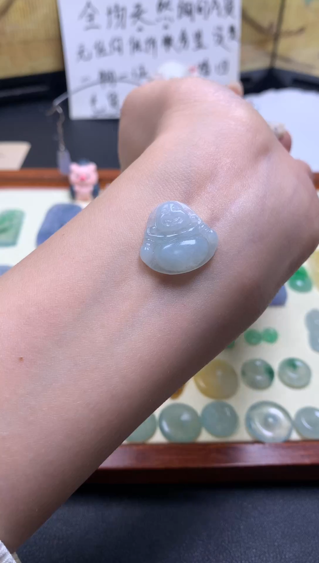 颈饰未镶嵌翡翠天然A货翡翠