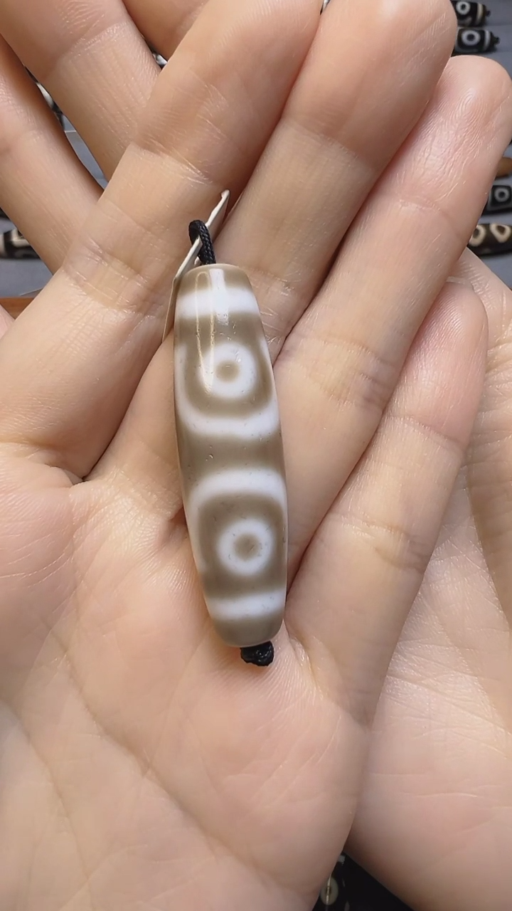 【闪购商品】玛瑙/玉髓珠宝半成品未镶嵌定制天缘三眼