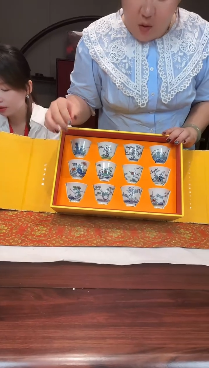 古县衙十二花神杯