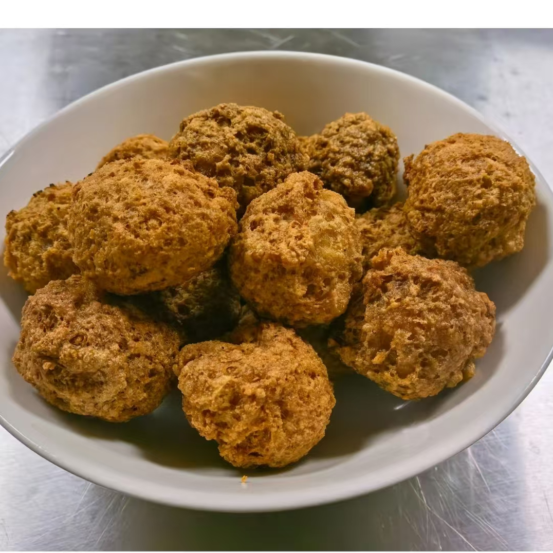 农家炸肉丸子一份8个