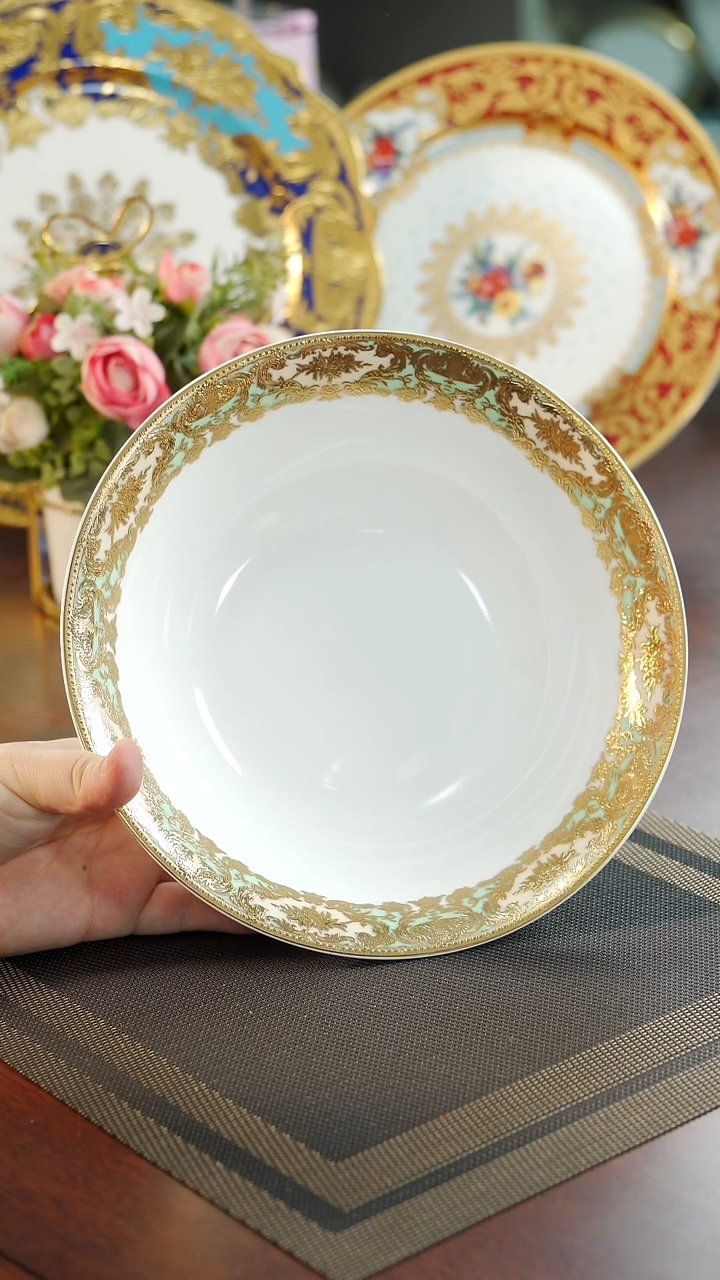 【闪购商品】瓷片9英寸汤碗   福利价