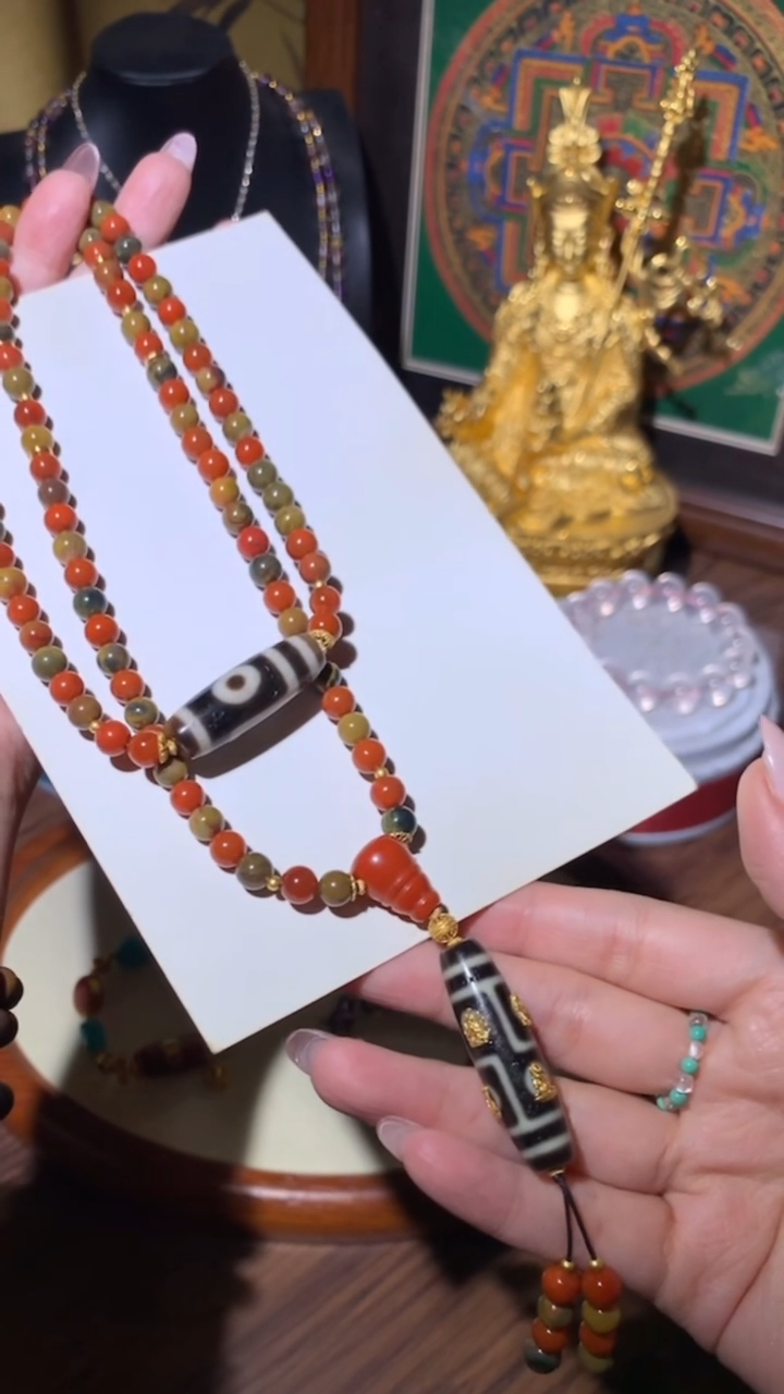 【闪购商品】南红玛瑙手串未镶嵌项链18K