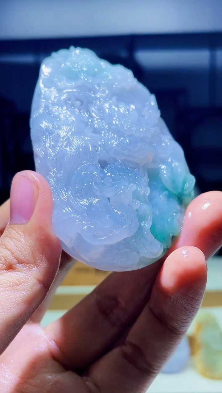 【闪购商品】定制翡翠未镶嵌毛货02100040