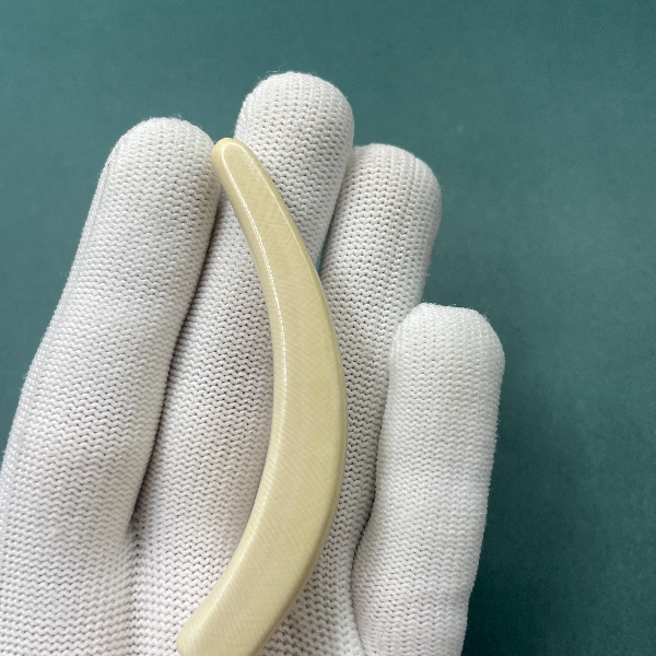 E6142天然猛犸牙牙尖支持鉴定 假一罚四