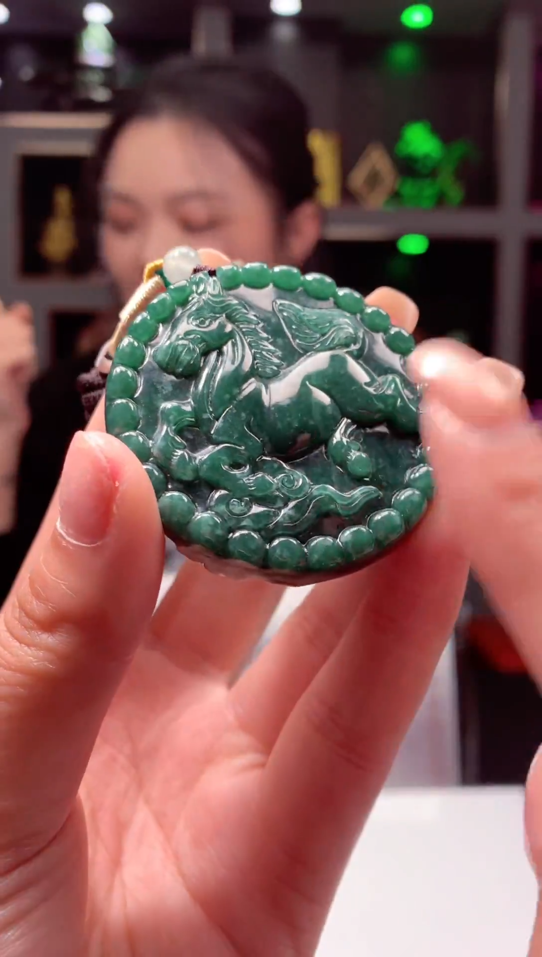 吊坠(不含链)未镶嵌翡翠天然翡翠A货21