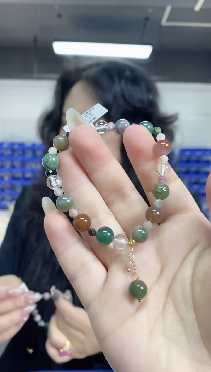 【闪购商品】手串未镶嵌水晶多样性发其一颜色微差