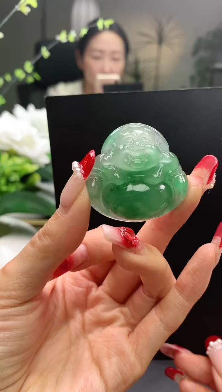 【闪购商品】石英质玉佛公未镶嵌佛公