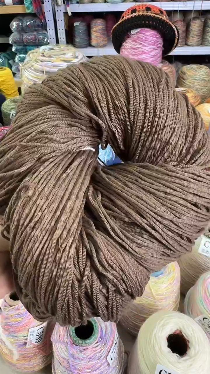 棉纯棉棕色0.65斤